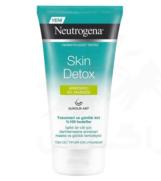 ماسک صورت خاک رس نوتروژینا مدل Skin Detox حجم 150 میلی لیتر