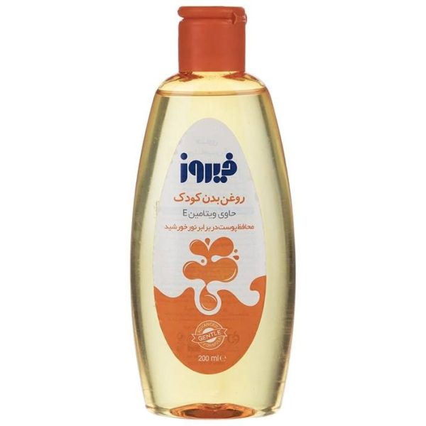 روغن بچه فیروز حاوی ویتامین E