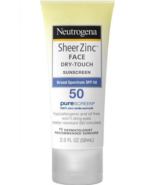 ضدآفتاب شیر زینک نوتروژینا مدل dry-touch