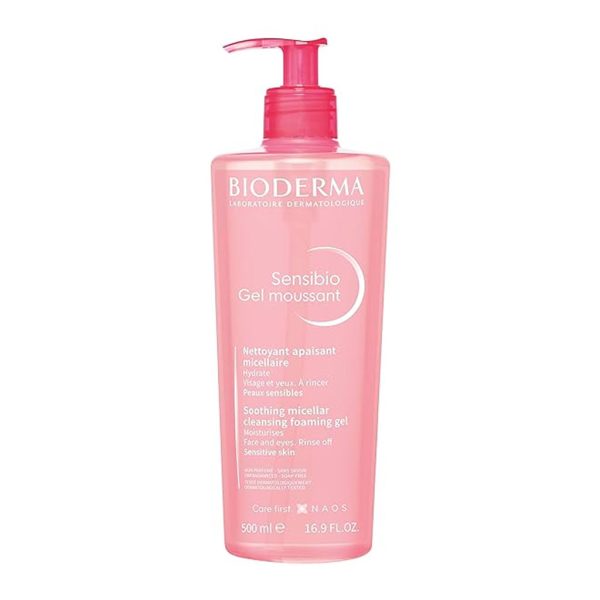 ژل شست و شو صورت و پاک کننده آرایش بایودرما مناسب پوست های حساس