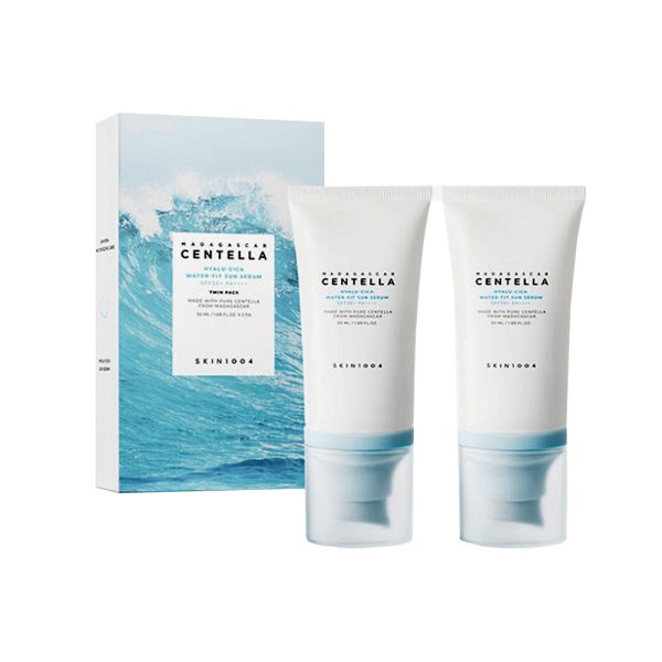 کیت دو عددی سرم ضدآفتاب واترفیت سنتلا  Skin 1004 Waterfit Sun Serum Twin Pack