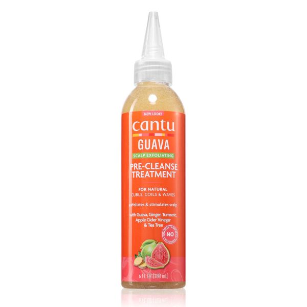 اسکراب کف سر کانتو لایه بردار و پاکسازی کننده Cantu Guava Scalp Exfoliating Pre-Cleanse