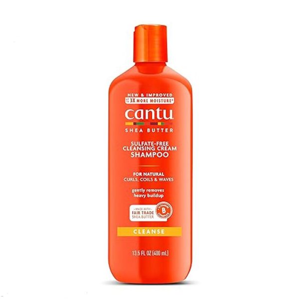 شامپو مخصوص موهای فر و مجعد کانتو حاوی شی باتر Cantu Shea Butter Shampoo