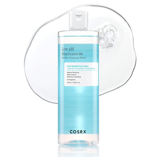 میسلار واتر نیاسینامید کوزارکس 400 میلی لیتر Cosrx Low pH Niacinamide Micellar Cleansing Water