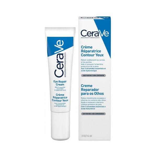 کرم دور چشم ترمیم کننده سراوی آبرسان و مغذی Cera Ve Eye Repair Cream