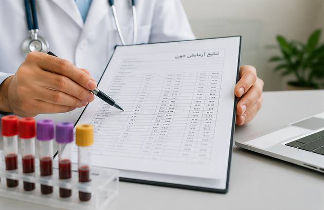 تشخیص کمبود ویتامین های موثر بر ریزش مو با آزمایش خون