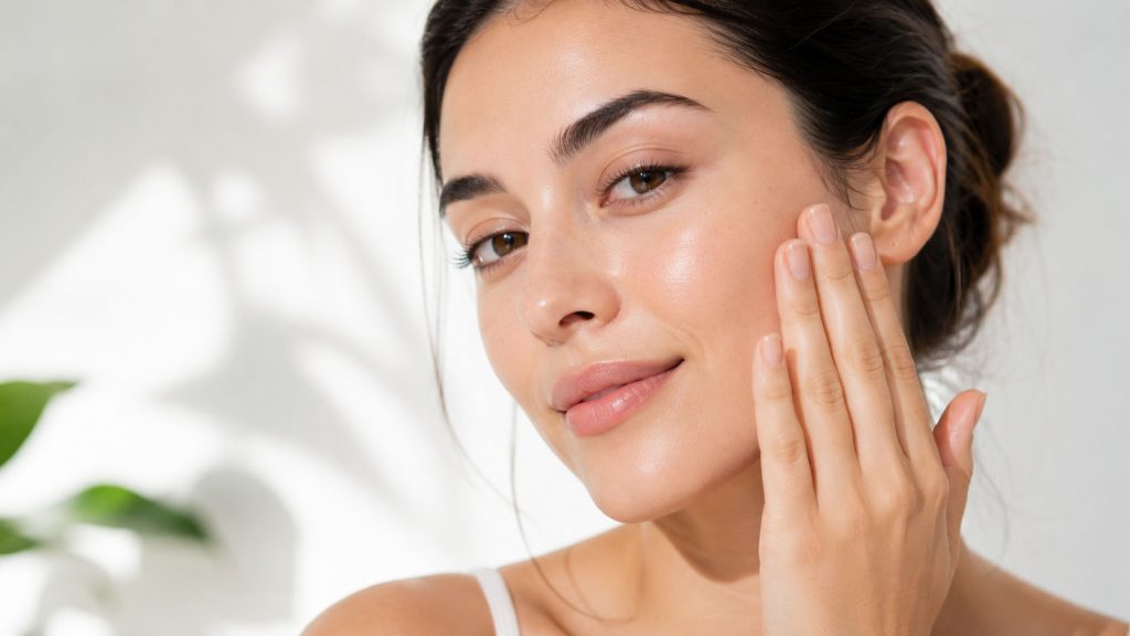 پوست تمیز و شفاف پس از پاکسازی صحیح با دبل کلینز